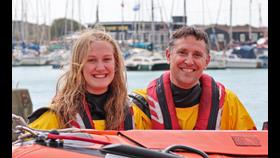 Sophie and Jason Collins Littlehampton RNLI