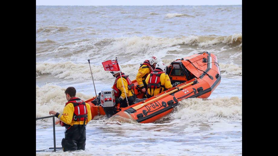 Margate RNLI D class inshore lifeboat