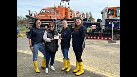 RNLI Clacton receives donation from local amateur dramatics group