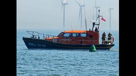 RNLI Clacton - Shannon attends first live service call