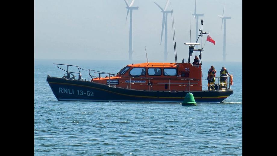 RNLI Clacton - Shannon attends first live service call