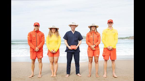 Lifeguard photos taken at Bantham beach for the RNLI x Map My Mole partnership
