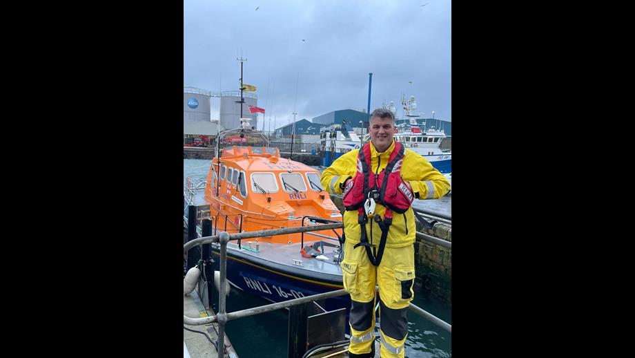 Gary Culkin, Peterhead RNLI Lifeboat Operations Manager 