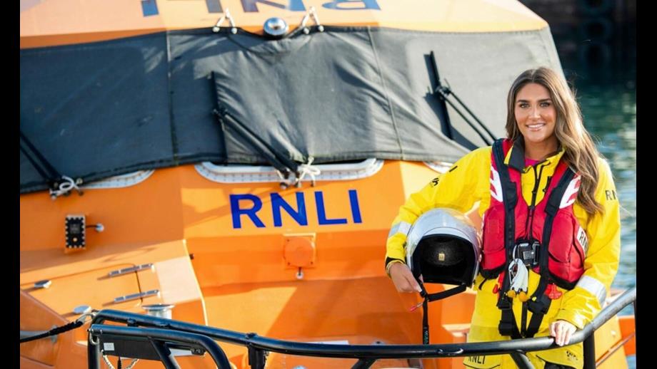 Peterhead RNLI crew member, Sarah Patterson
