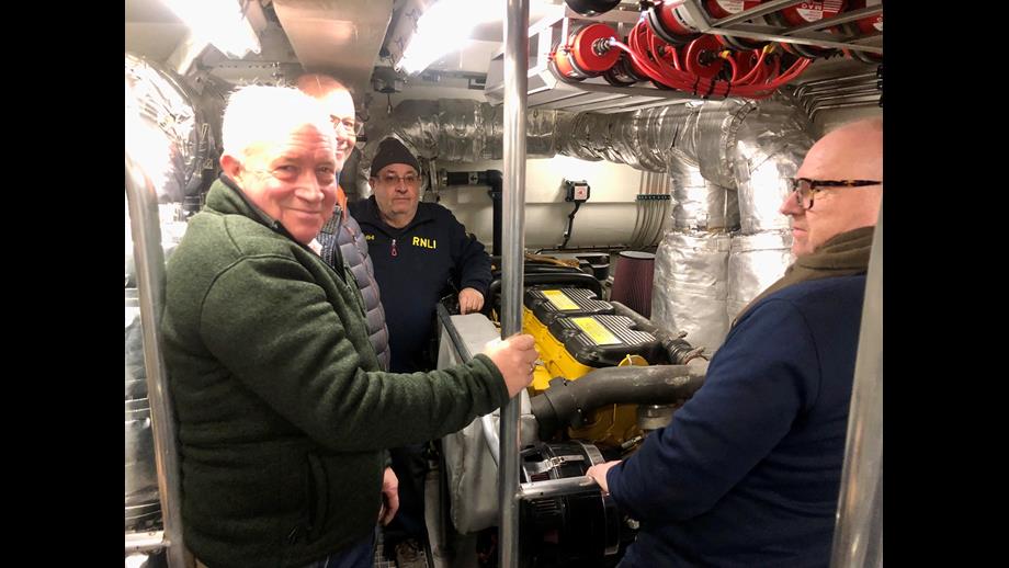 Diamond Jubilee's engine room