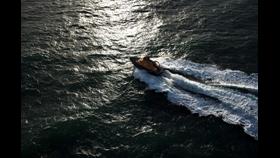 Castletownbere RNLI's all-weather lifeboat at sea