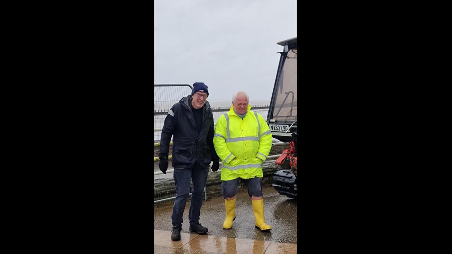The High Sheriff and Martin Potter, Launch Authority