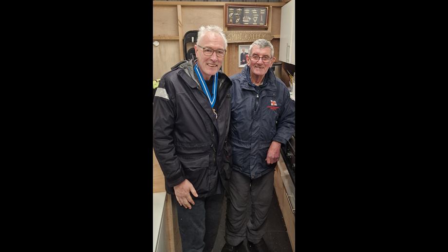 Meeting our longest serving volunteer, with almost 60 years service.