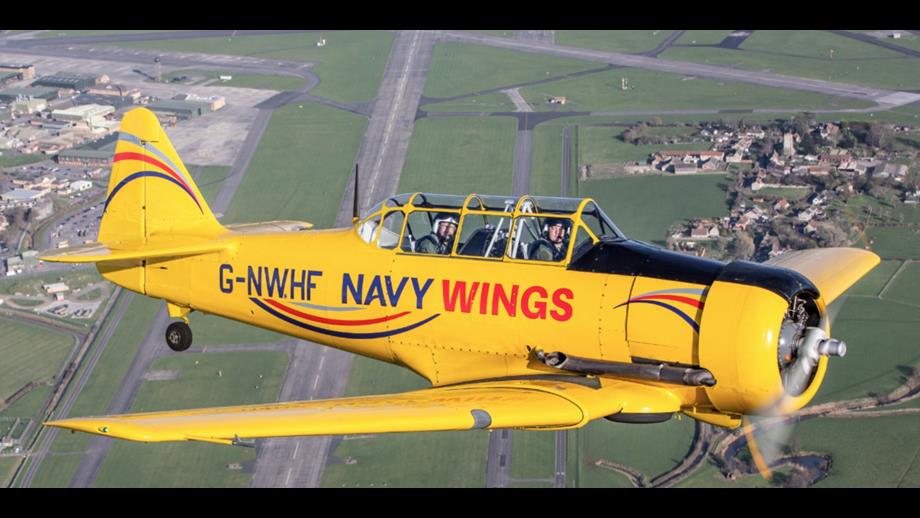 Yellow aircraft
