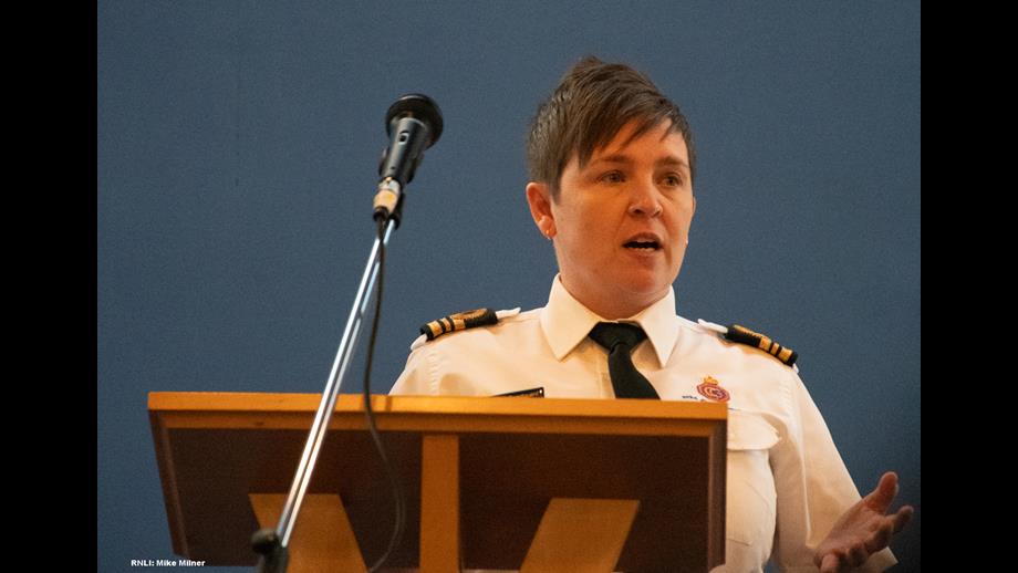 Jolene Smith, Humber Team Leader at H M Coastguards