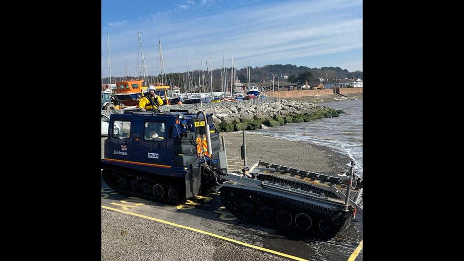 West Kirby BV launch vehicle at Sandy Lane