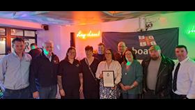 Youghal RNLI volunteers present Certificate of Thanks