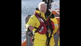 Colin Bates in his volunteer crew role