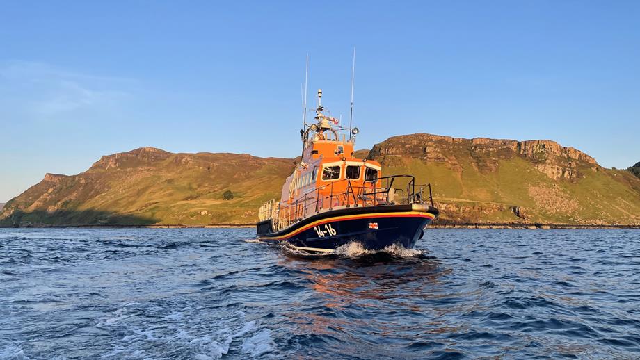 Portree lifeboat Stanley Watson Barker