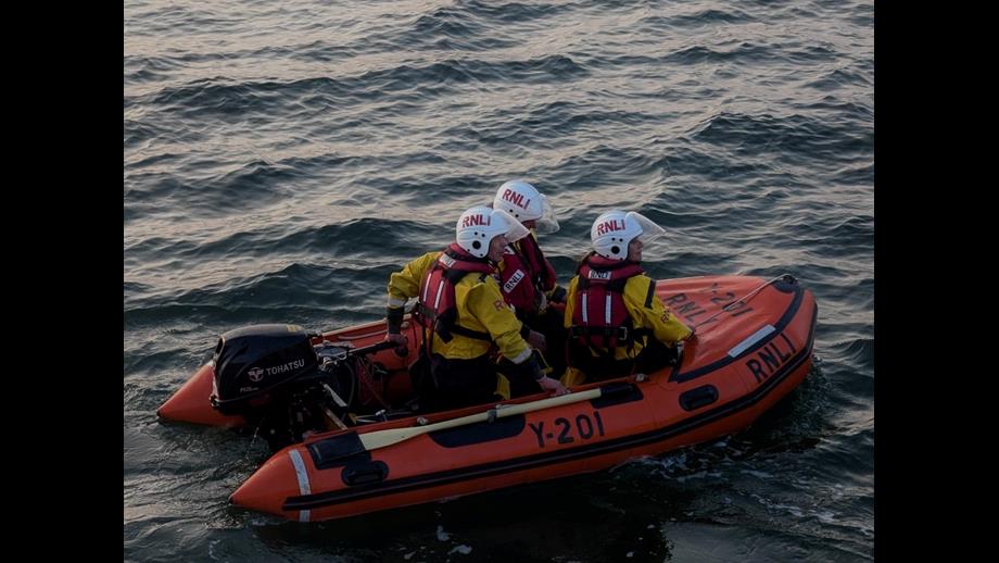 Y-BOAT training whilst out on exercise