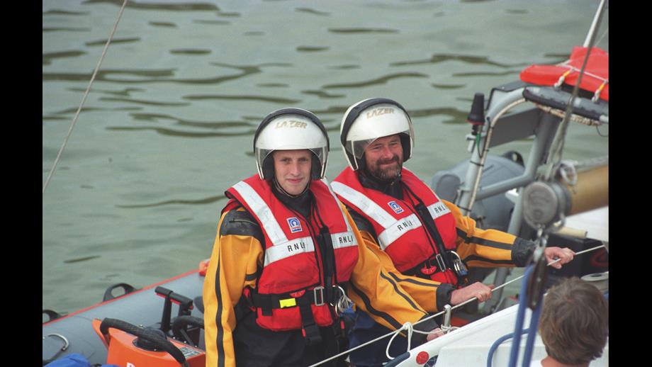 Brian Hadler (right) on the return from his last call. It was fellow crewmember Andy Flanagan's first call!