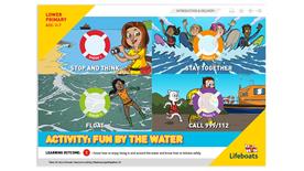 Fun by the water.