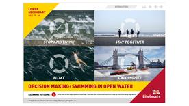 Guidance notes swimming in open water.