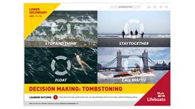 Guidance notes tombstoning.