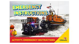 Emergency instructions.