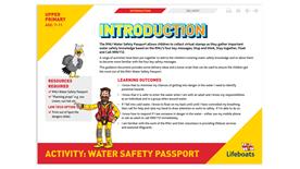 Water Safety Passport Guidance Notes.