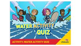 Water activity quiz slides.
