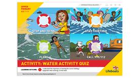 Water activity quiz.