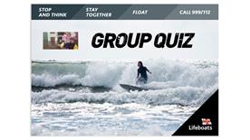 Group quiz slides.