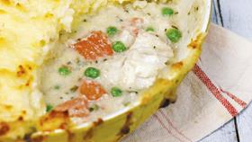 Creamy fish pie