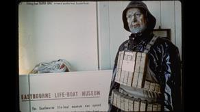 Inside the Eastbourne RNLI Lifeboat Museum in East Sussex