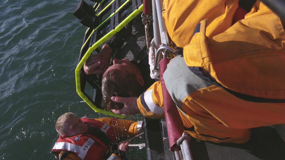 Volunteer lifeboat crew have saved lives at sea on Tyne class lifeboats for more than 30 years
