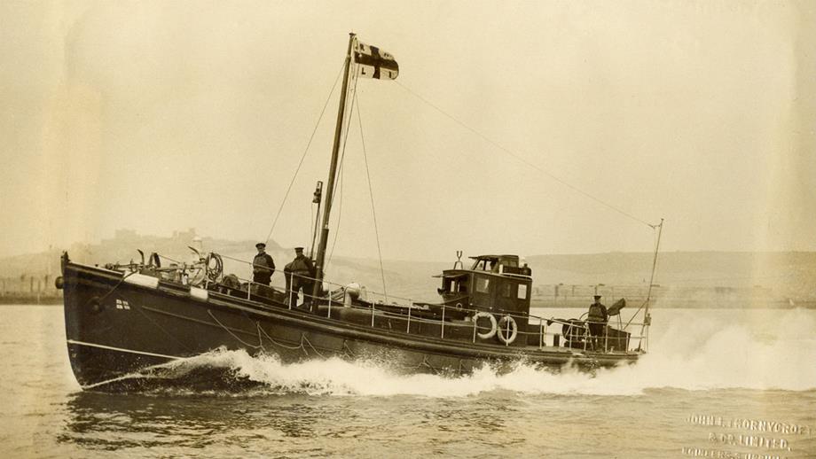 Dover’s 1930 fast motor lifeboat, Sir William Hillary