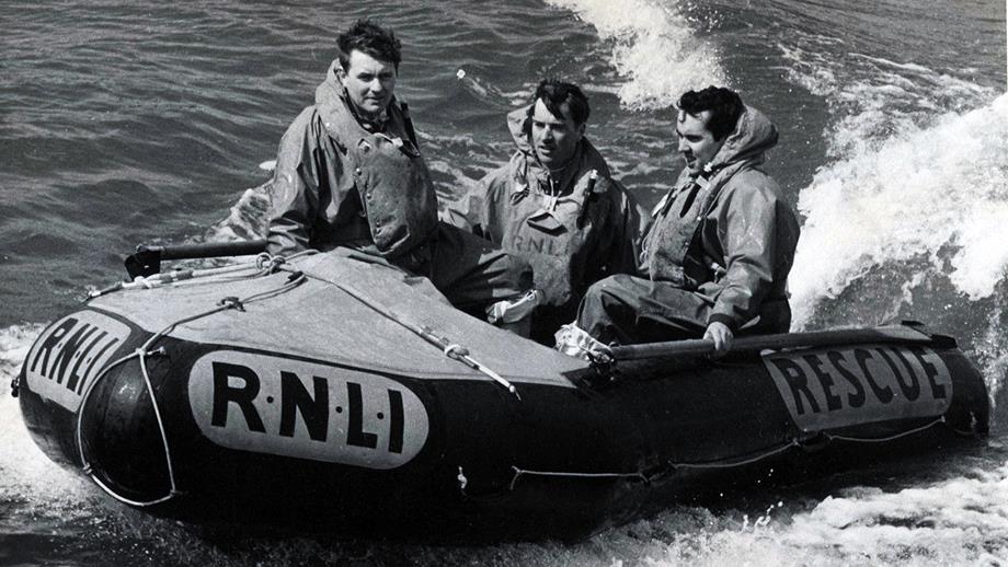 Inflatable lifeboats were introduced to the RNLI