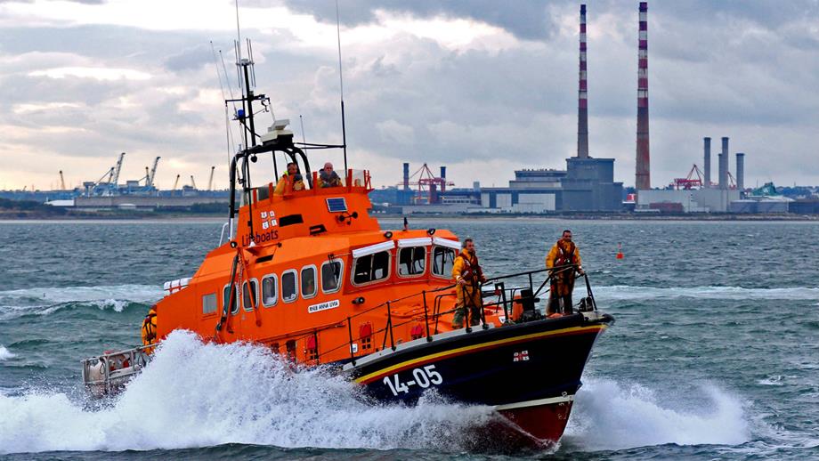 Dun Laoghaire RNLI's Trent class lifeboat, Anna Livia