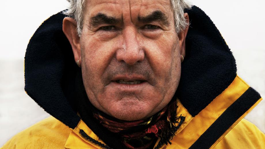 Portrait of former Humber Coxwain Brian Bevan MBE