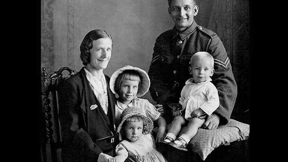 George Dickinson and family