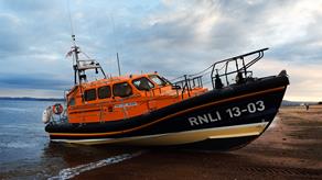 Exmouth Shannon class lifeboat Nigel Millard