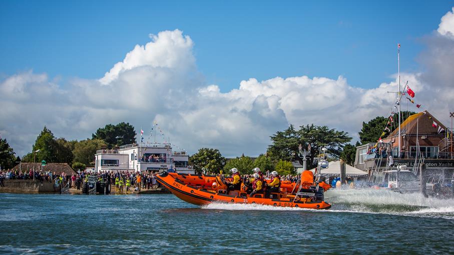 A85 (B-882) David Bradley at Lymington lifeboat station 