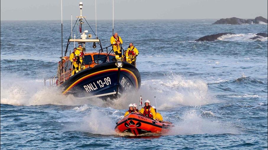 Ilfracombe Lifeboat Station's Shannon class and D class lifeboats