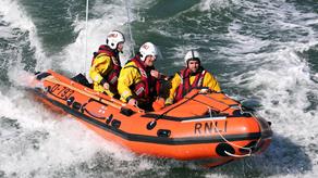 Llandudno Lifeboat Station inshore lifeboat.