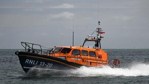 Selsey Lifeboat at sea