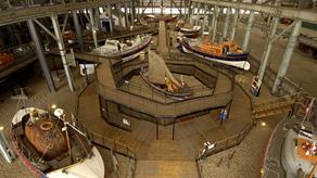 The RNLI Historic Lifeboat Collection at the Historic Dockyard in Chatham, Kent