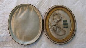 A locket containing Grace Darling's hair