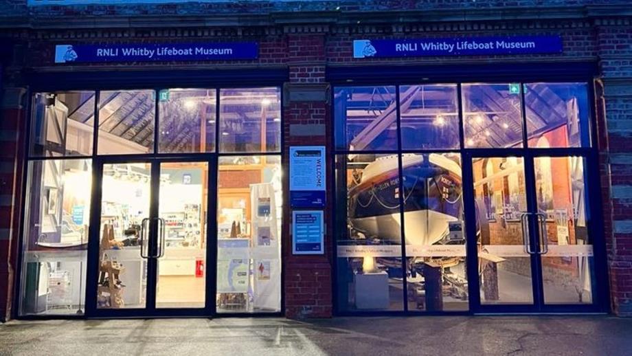 Exterior of Whitby RNLI Shop