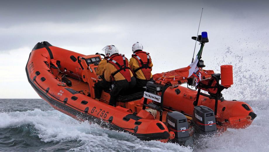 Kinsale’s Atlantic 75 B class lifeboat Miss Sally Anne Baggy