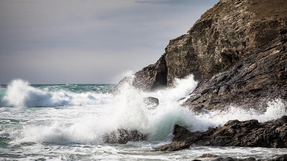Chapel Porth Beach in Cornwall