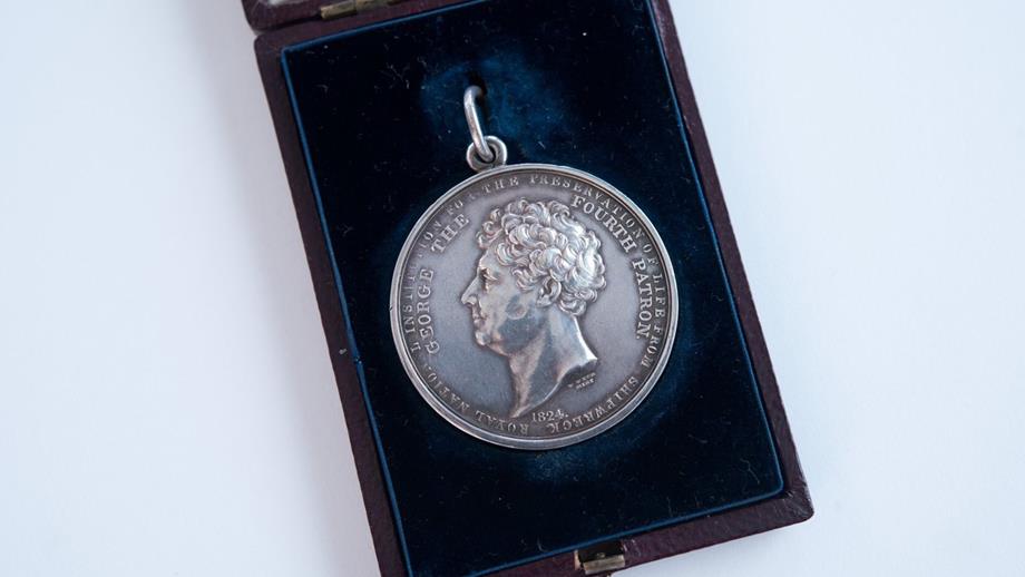 William Darling’s RNLI silver medal