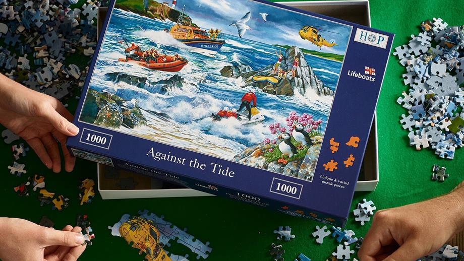 Puzzle your way through a stormy rescue as RNLI lifesavers race to the rescue