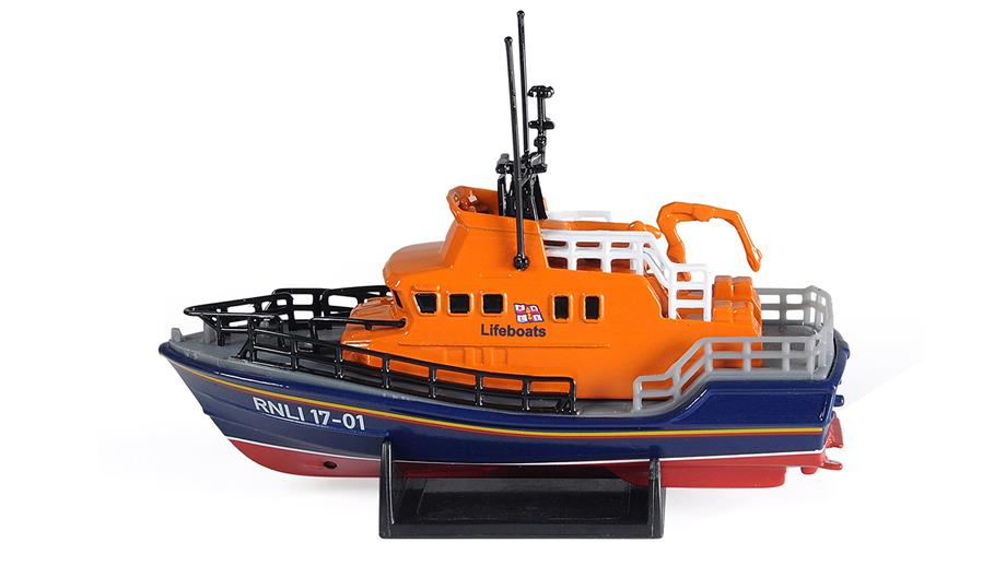 1:173 scale model of a Severn class lifeboat, priced £10.