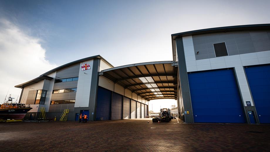 The All-Weather Lifeboat Centre in Poole, Dorset